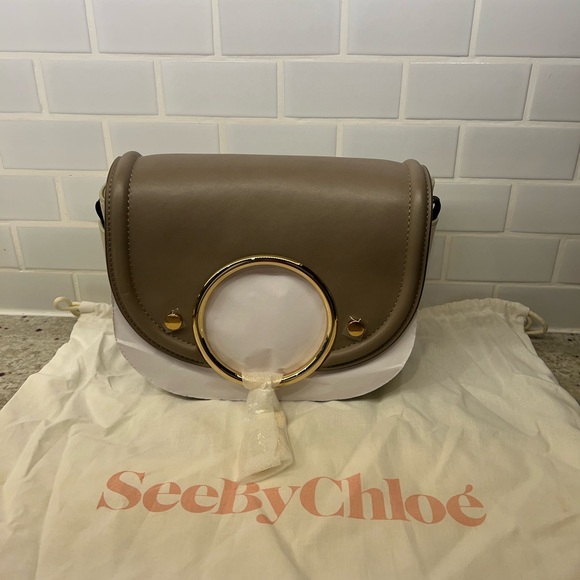 See By Chloe Mara Crossbody Bag in Motty Grey - Picture 5 of 12